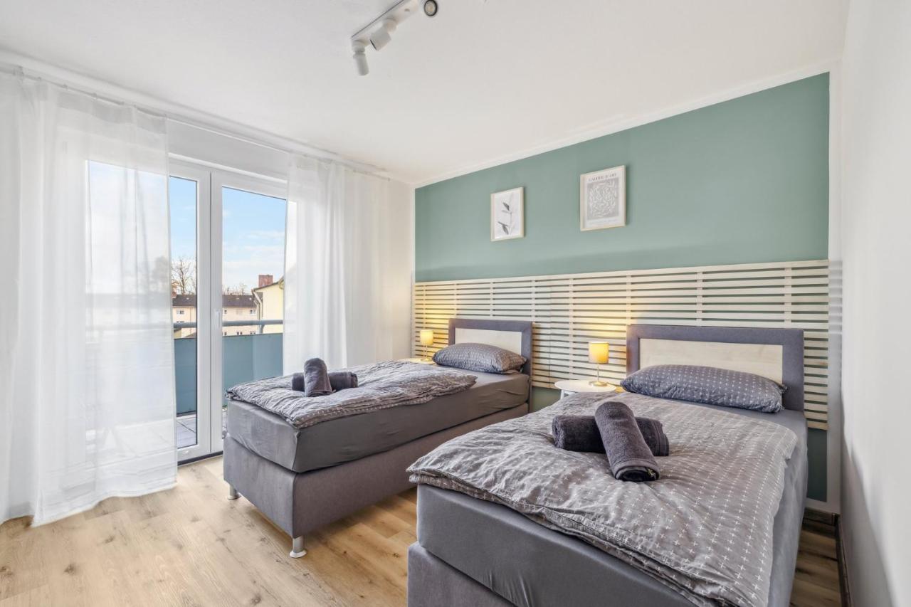 Apartmán Amalfi A02 - 2 Zi Fuer 4P - Balkon, Smart Tv, Boxspringbett Kaiserslautern Exteriér fotografie