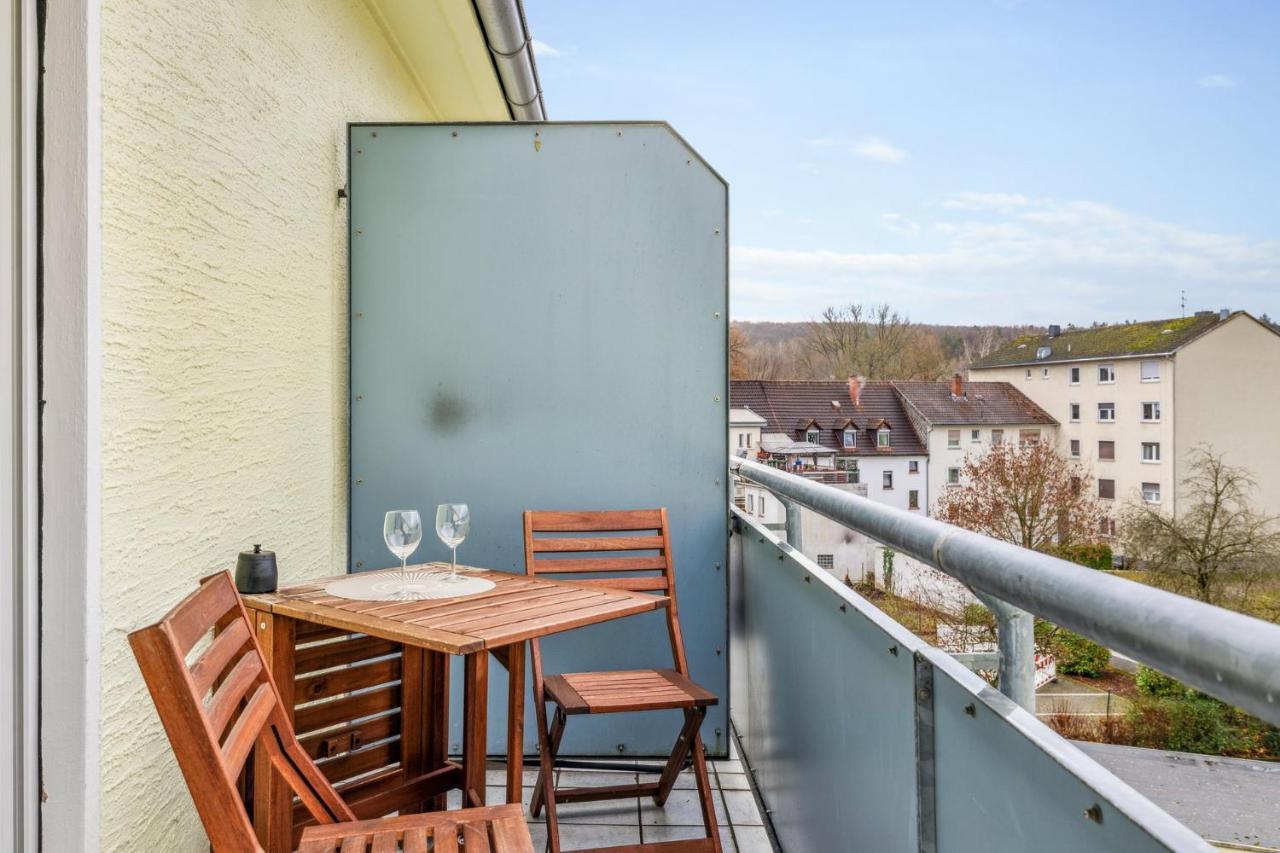 Apartmán Amalfi A02 - 2 Zi Fuer 4P - Balkon, Smart Tv, Boxspringbett Kaiserslautern Exteriér fotografie