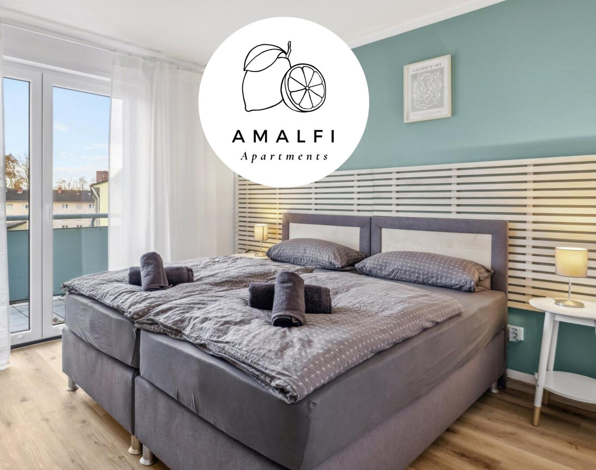 Apartmán Amalfi A02 - 2 Zi Fuer 4P - Balkon, Smart Tv, Boxspringbett Kaiserslautern Exteriér fotografie